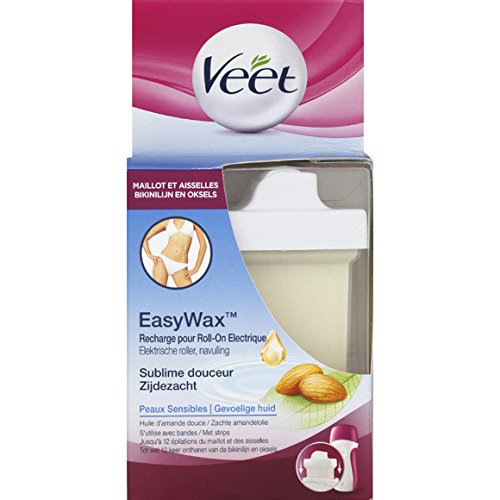 Veet - Recharge pour Roll-On électrique Easy Wax, maillots et aisselles - La recharge - (pour la quantité plus que 1 nous vous remboursons le port supplémentaire)