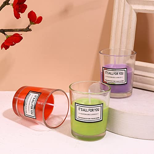 Velas Perfumadas Taza cera de cera con aroma a domicilio con ceremonia de mano fragancia sin humo fragancia de vidrio de vidrio con aire acondicionado al por mayor vela de la vela de soja cera aromate