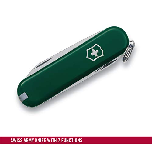 Victorinox Classic - Navaja, color verde