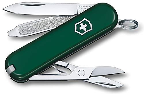 Victorinox Classic - Navaja, color verde