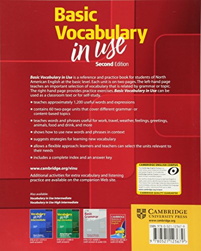 Vocabulary in Use Basic Student's Book with Answers: 60 Units of Vocabulary Practice in North American English with Answers