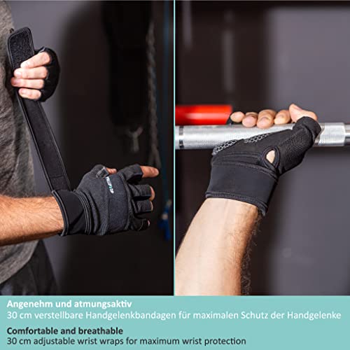 Weight Lifting Workout Gloves (M)