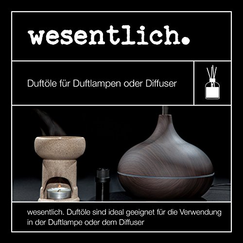 wesentlich. - Aceite aromático para lámpara aromática y difusor, aroma de lirio del valle, 10 ml