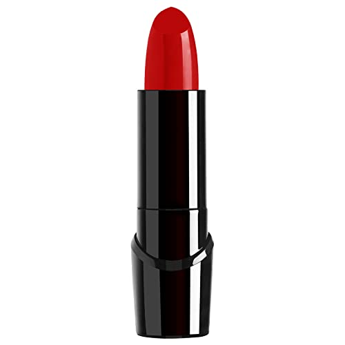 Wet n Wild - Silk Finish Lipstick - Barra de Labios con Color Intenso, Cremoso y Suave - con Aloe Vera, Aceite de Macadamia y Vitaminas A y E - Cherry Frost - 1 Unidad