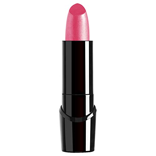 Wet n Wild - Silk Finish Lipstick - Barra de Labios con Color Intenso, Cremoso y Suave - con Aloe Vera, Aceite de Macadamia y Vitaminas A y E - Pink Ice - 1 Unidad