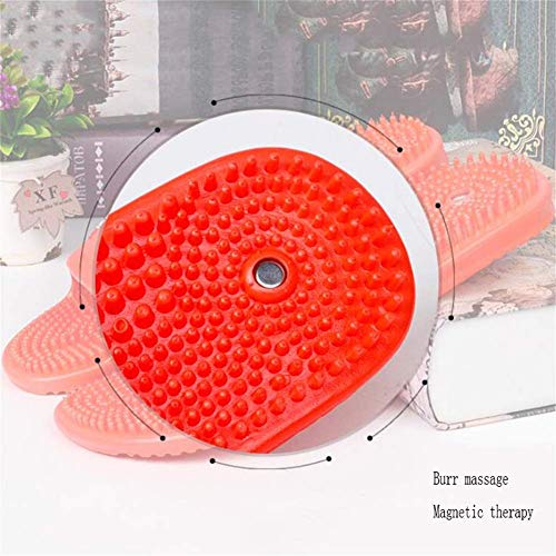 WFFF Zapatillas de Masaje para Amantes Terapia magnética Masculina Punto de acupuntura Terapia de pies Baño Femenino para el hogar Antideslizante en Zapatillas de Verano