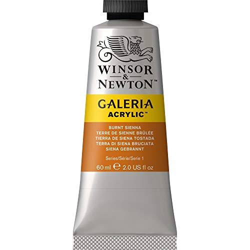 Winsor & Newton Galeria - Pintura acrílica, Color Terra Di Siena Bruciata 60 ml