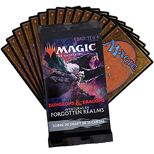 Wizards of the Coast Magic The Gathering: Display de 36 Sobres de Draft Aventuras en Forgotten Realms