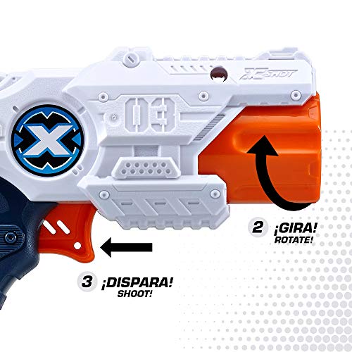 X-Shot - Pistola Tek X-Shot + 3 dardos (44765)