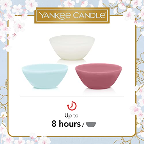 Yankee Candle Set de regalo | 3 cera perfumada se derrite en una caja de regalo floral | Colección del festival Sakura Blossom | Ideal para regalos del día de la madre