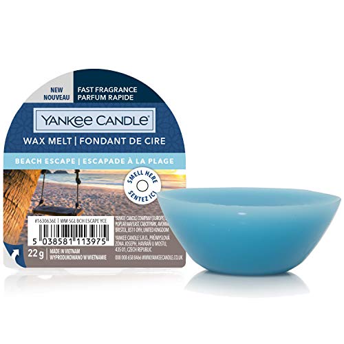 YANKEE CANDLE Vela, Cera, Beach Escape, Wax Melt, 22