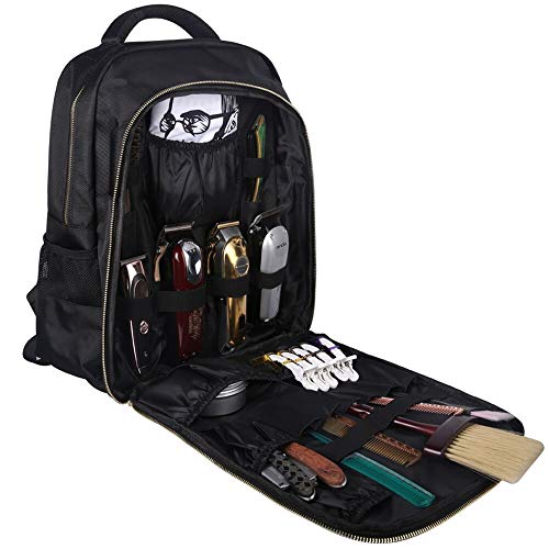 ZHYJJ Mochila de barbero portátil-Estuche de Viaje de Estilista de Pelo, Bolsa de Herramientas de Maquillaje Mochila de Viaje multifunción Organizador de cosméticos Caja de Almacenamiento