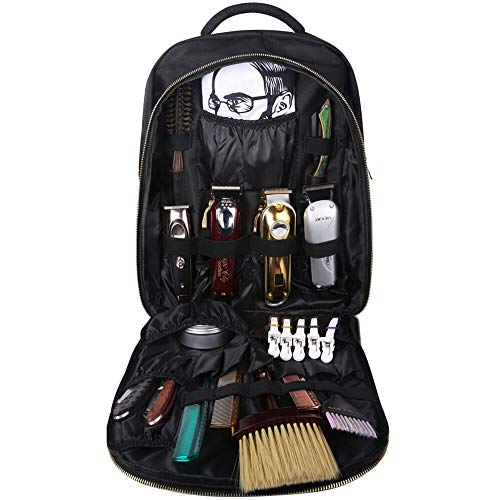 ZHYJJ Mochila de barbero portátil-Estuche de Viaje de Estilista de Pelo, Bolsa de Herramientas de Maquillaje Mochila de Viaje multifunción Organizador de cosméticos Caja de Almacenamiento