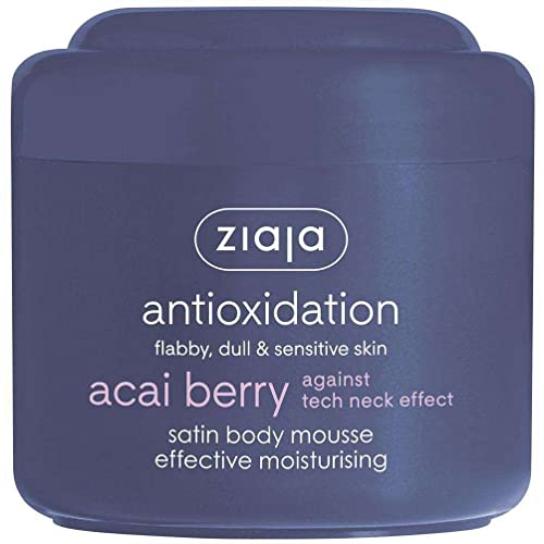 Ziaja - Acai Berry - Espuma satinada hidratante para el cuerpo, 200 ml