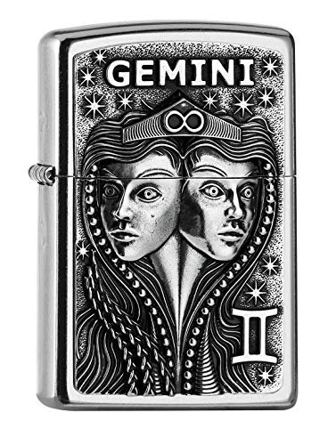 Zippo 2006503 PL 207 Gemini V19 - Mechero (latón), diseño de Animales