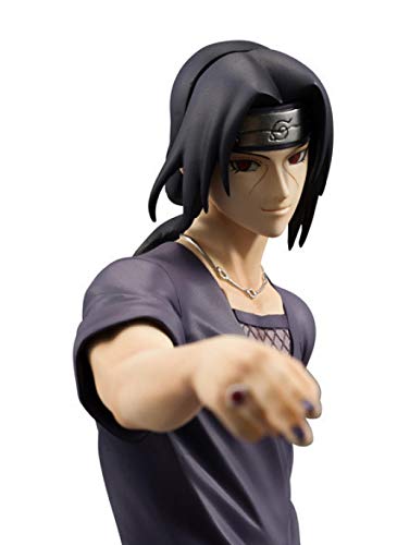 Zqcay Figura De Acción Itachi Uchiha El Cuervo Escribe Ojos Redondos 23Cm.PVC Figura De Acción De Colección Modelo De Juguete Lindo Realista Creativo Muñeca Decoración Familiar Decoración del Coche