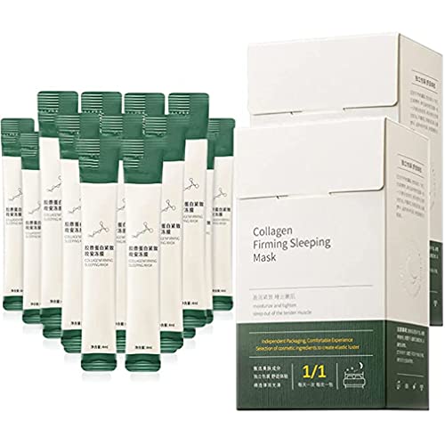 20 Bags/Box PuriMe Korean Collagen Firming Mask,Máscara reafirmante de colágeno coreano,Mascarilla Facial,Mascarilla hidratante,Hyaluron Cellular Filler para cualquier tipo de piel (40PCS)