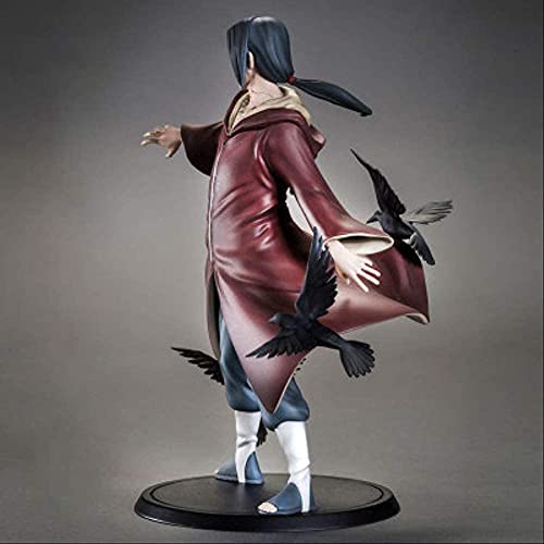 20 Cm Naruto Anime Uchiha Itachi figuras de acción de juguete Uchiha Sasuke hermano Naruto Sharingan figuras coleccionables modelo juguetes regalo