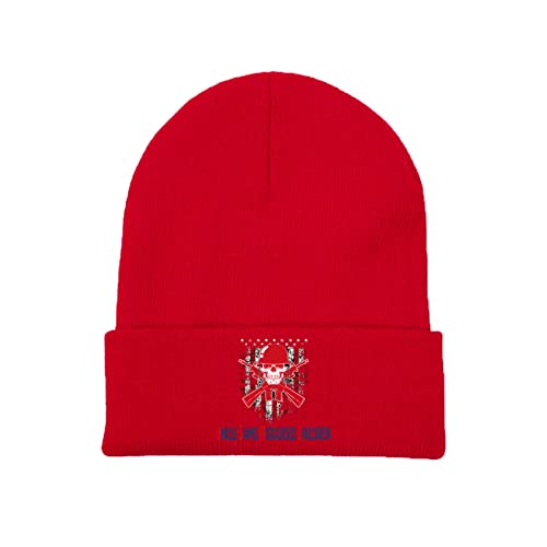 565 Gorra Calavera Marine Veteran Uncle SAMS Misguided Children Rojo Gorra De Tejer Unisex Knit Invierno Hat Absorber El Sudor Beanie De Punto para Regalos Originales, Deporte, Mujer