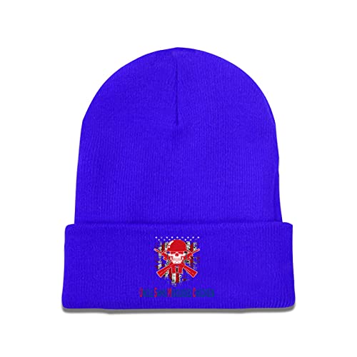 565 Gorro Térmico Marine Veteran Uncle SAMS Misguided Niños Azul Gorro Beanie Hat UV Protección Slouch Beanie Unisex Beanie De Punto para Ciclismo, Invierno, Snowboard