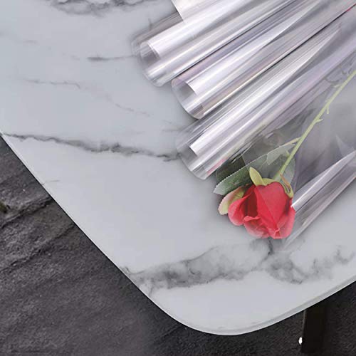 70 Piezas Papel de Celofán Transparente, Bolsas Transparentes de Regalo De Celofán para Decoración de Forro de Flores, Añade una Sensación de Lujo al Ramo, 44 * 44cm