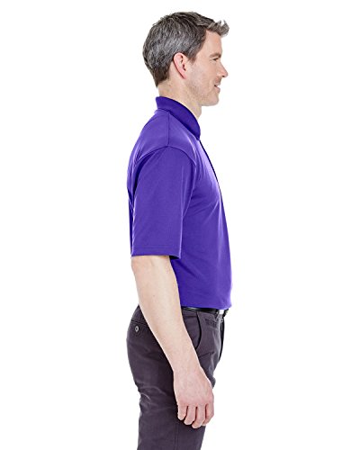 8445 UC MEN STAIN RELEASE PERF POLO PURPLE 5XL