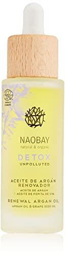 Aceite de argán renovador Naobay 30 ml