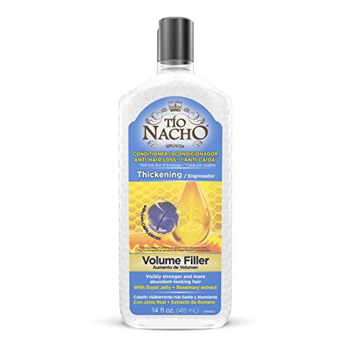 Acondicionador Tio Nacho Engrosador 415ml - Acondicionador anticaída con Jalea Real y Extracto de Romero para un cabello visiblemente más Fuerte y Grueso