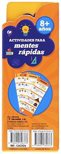 Actividades para mentes rápidas. +8 años (APRENDO EN CASA ACTIVIDADES PARA MENTES RÁPIDAS)