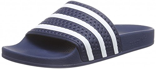 adidas Adilette, Chanclas Unisex Adulto, Azul (Adiblu/White/Adiblu 288), 44.5 EU