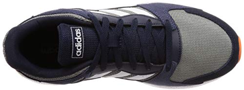 Adidas Chaos, Zapatillas para Correr Hombre, Gris Tres F17 / FTWR Blanco/Tinta legendaria, 42 EU