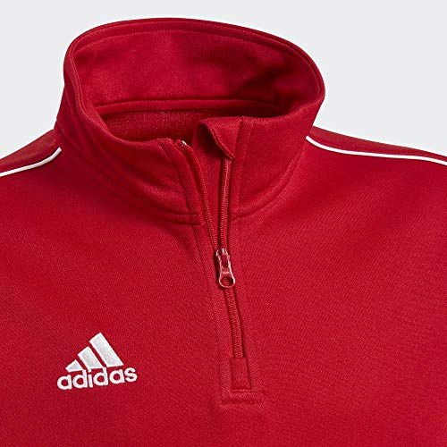 adidas CORE18 TR Top Y Sweatshirt, Unisex niños, Power Red/White, 910Y