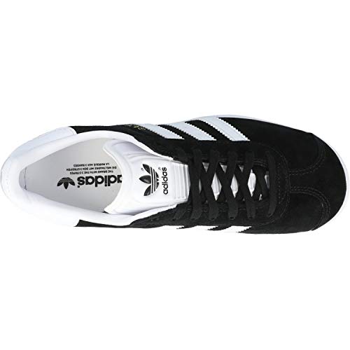 adidas Gazelle, Zapatillas de Deporte Unisex Adulto, Negro Black, 42 EU