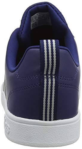 adidas Vs Advantage, Zapatillas de Tenis Hombre, Azul (Dark Blue/Matte Silver/FTWR White Dark Blue/Matte Silver/FTWR White), 45 1/3 EU