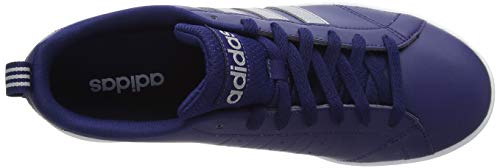 adidas Vs Advantage, Zapatillas de Tenis Hombre, Azul (Dark Blue/Matte Silver/FTWR White Dark Blue/Matte Silver/FTWR White), 45 1/3 EU