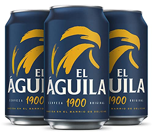 Aguila cerveza especial pack 24 latas 33cl - 7920 ml