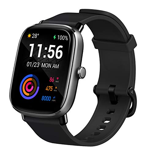 Amazfit GTS 2 Mini Reloj Inteligente Smartwatch Fitness Duración de Batería de 14 días más de 70 Modos Deportivos Medición del Nivel de SpO2 Monitorización de Frecuencia Cardíaca Sueño Black