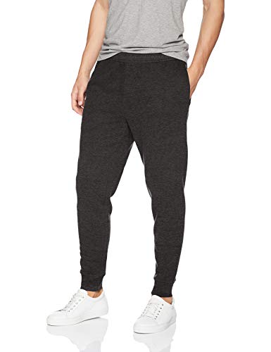 Amazon Essentials – Pantalón de chándal de forro polar para hombre, Gris (Charcoal), XXL