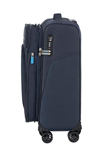 American Tourister Summerfunk Equipaje de Mano, 55 centimetros, 46 litros, Azul (Navy)