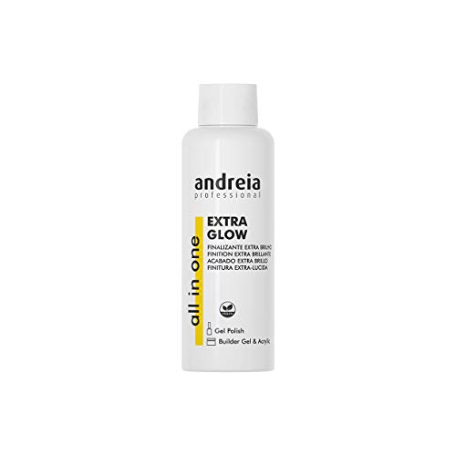 Andreia Acabado profesional extra brillante para sumergir, esmalte de gel, constructor y uñas acrílicas, 100 ml