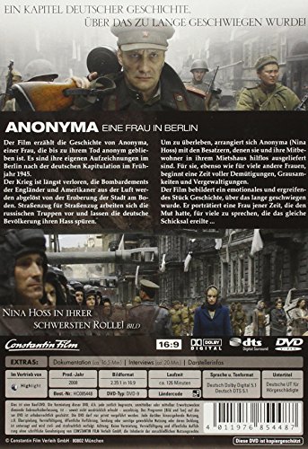 Anonyma - Eine Frau in Berlin [Alemania] [DVD]