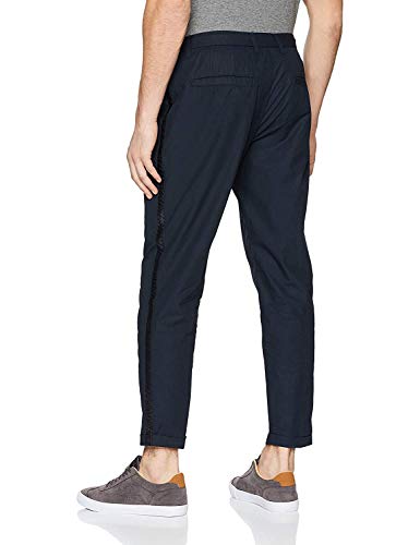 Armani Exchange Cotton Linen Denim Pantalones, Azul (Navy 1510), W30/L32 (Talla del Fabricante: 30) para Hombre