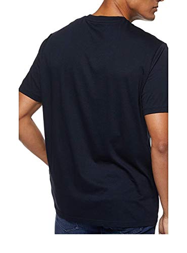 Armani Exchange Pima Logo Camiseta, Azul (Navy 1510), X-Small para Hombre