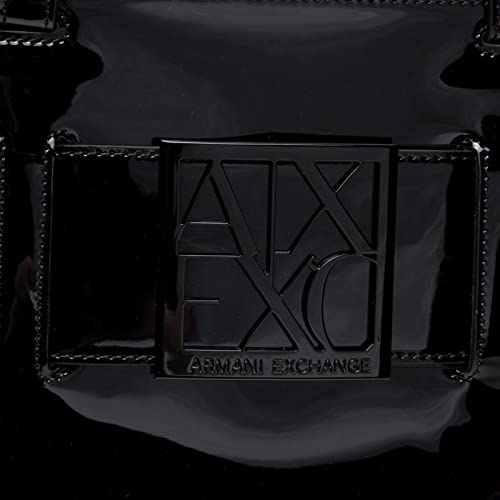 Armani Exchange Susi - Bolsa de la compra (talla única), color negro