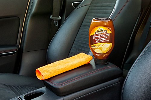 Armor All® - Cuidado de la piel cuero de la tapicería de tu coche, hidrata y conserva - Limpia, acondiciona y ayuda a restaurar su aspecto original y natural - 530 ml