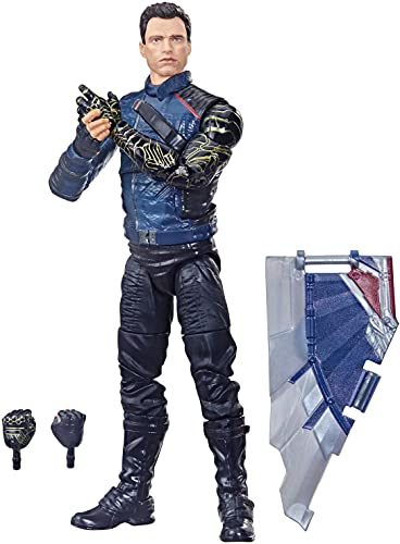 Avengers Hasbro Marvel Legends Series Figura del Soldado del Invierno de 15 cm - Diseño Premium y 3 Accesorios - Edad: 4+