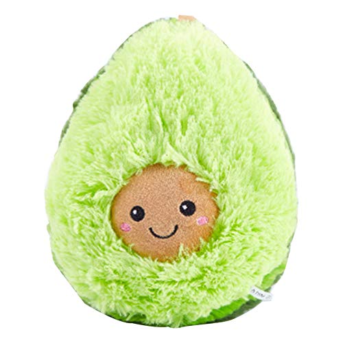 Awtlife Cute Stuffed Plush Avocado Toy Mini Comfort Plush Pillow Doll Cojín para Navidad Regalo de cumpleaños Dormitorio Sala de Estar 30CM