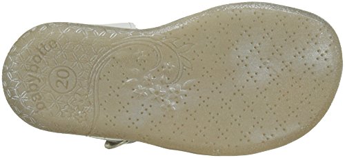 babybotte Tanagra, Sandalias con Punta Cerrada Niñas, Blanco Blanco Plata, 26 EU