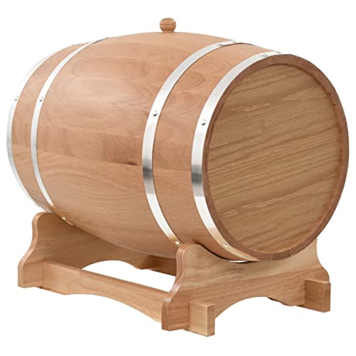 Barril de Vino con Grifo Madera de Roble Macizo 35 LArte y Ocio Hobbies y Artes Creativas Productos para elaborar Cerveza y Vino en casa Producción de Vino