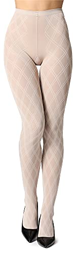 Bellivalini Medias Panty Mujer 100 DEN BLV-1113 (Gris, M)